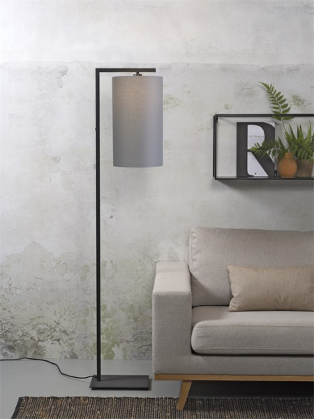 its about RoMi Stehlampe Boston black light grey large
