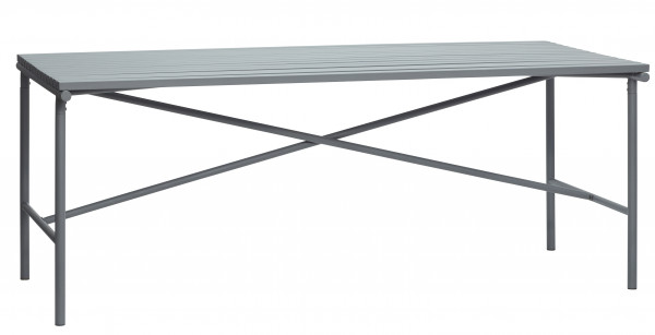 Hübsch Interior Gartentisch, Metall, grau