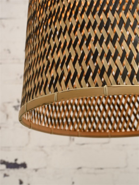 Good&Mojo Hängeleuchte Kalimantan bamboo L