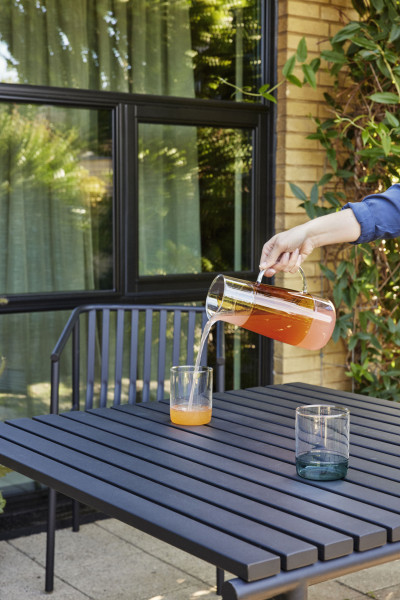 Hübsch Interior Gartentisch Villa small, schwarz