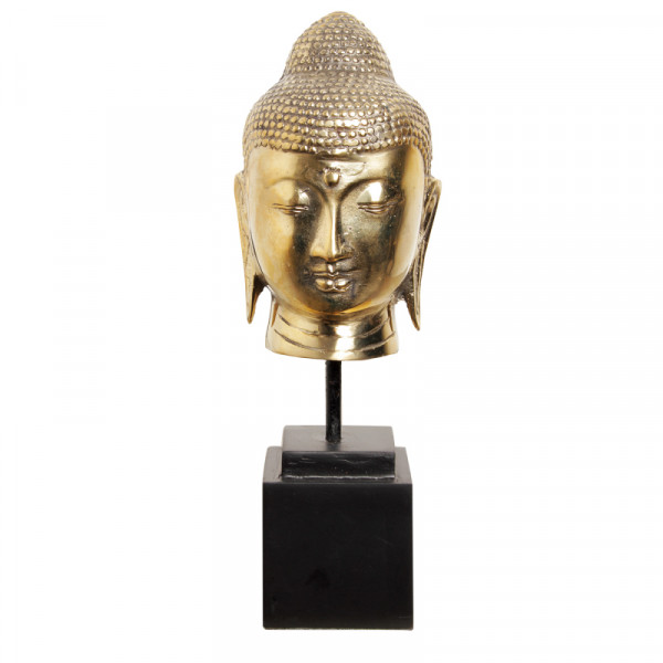 Brass Buddha Head, S