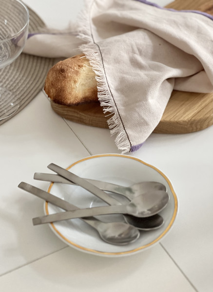 Hübsch Interior Mano Besteck brushed, 16er Set