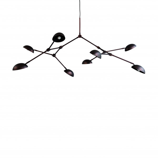 101 CPH Deckenleuchte - Drop Chandelier Burned Black