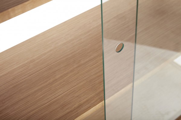 Hübsch Interior Vitrine, Natur, Eiche/Glas