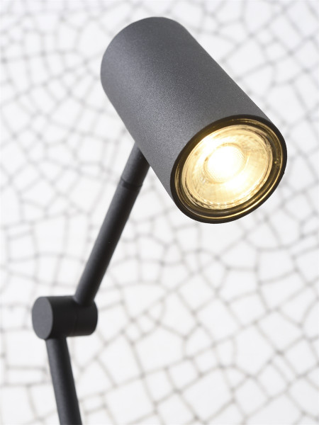 its About Romi Table lamp iron Montreux LED black