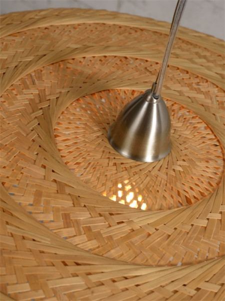 Good&Mojo Hanging lamp Palawan bamboo 1-shade, natur