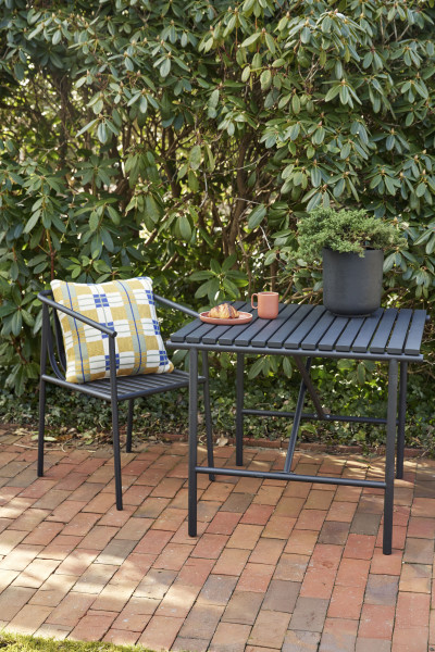 Hübsch Interior Gartentisch Villa small, schwarz