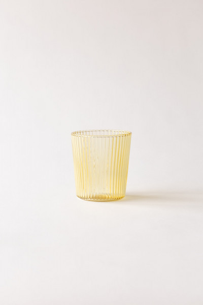 Paveau Trinkglas Cable, gelb