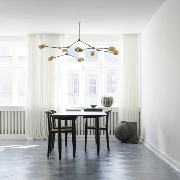 101 Copenhagen Deckenleuchte - Drop Chandelier Brass