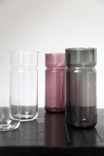 Wasserkaraffe GLAS, smoke