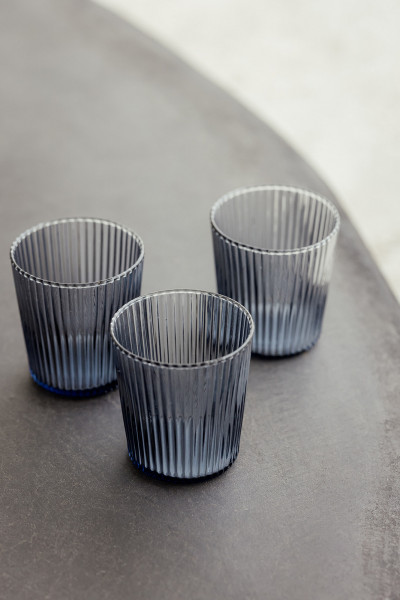 Paveau Trinkglas Twilight, grau