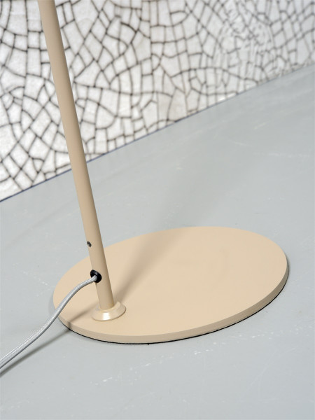 its about Romi Floor lamp iron Montreux LED sand
